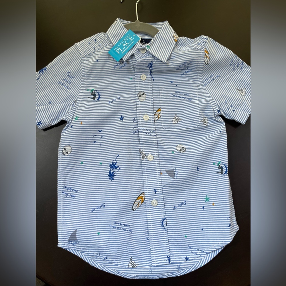 Children’s Place Summer Shirt - SZ XS(4)